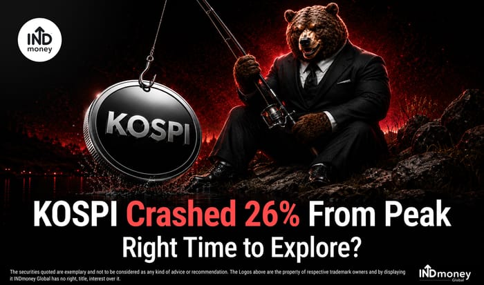 KOSPI Crashed 26% From Peak; Right Time to Explore? KOSPI Crashed 26% From Peak; Right Time to Explore?