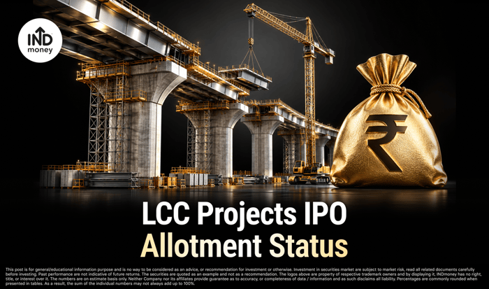 LCC Project IPO Allotment Status LCC Project IPO Allotment Status