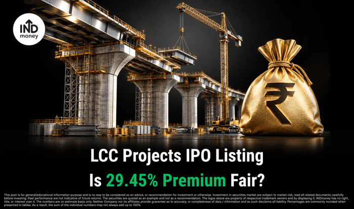 LCC Projects IPO Lists at 29.45% Premium