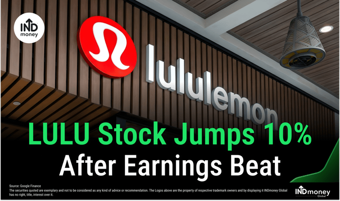 Lulu Stock Jumps 10% After Earnings Beat Lulu Stock Jumps 10% After Earnings Beat