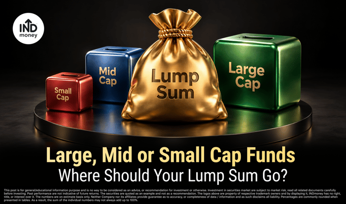 Large, Mid or Small Cap Funds:  Where Should Your Lump Sum Go?