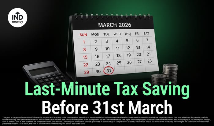 image with title "Last-Minute Tax Saving Before 31st March"