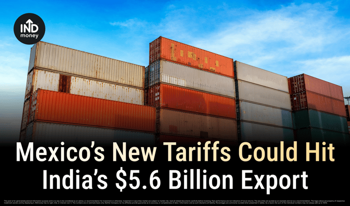 image with title "Mexico’s New Tariffs Could Hit India’s $5.6 Billion Export" image with title "Mexico’s New Tariffs Could Hit India’s $5.6 Billion Export"