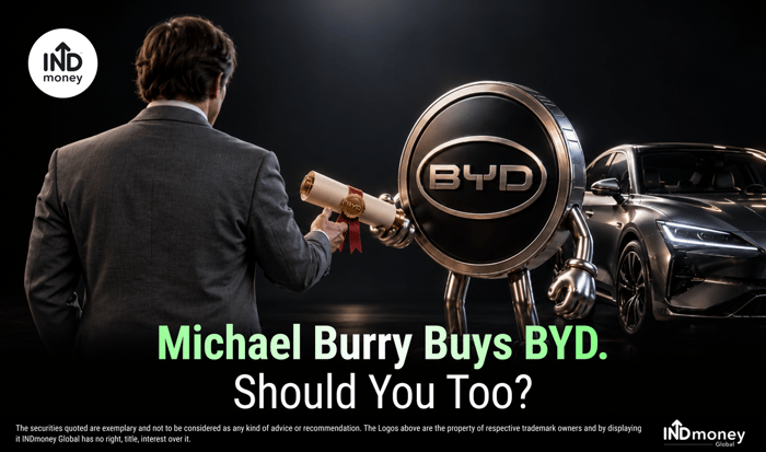 Michael Burry Buys BYD. Should You Too? Michael Burry Buys BYD. Should You Too?