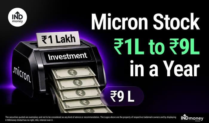 Micron Stock Turns ₹1 Lakh Into ₹9 Lakh in a Year. Can Indian Investors Still Ride the Trend?