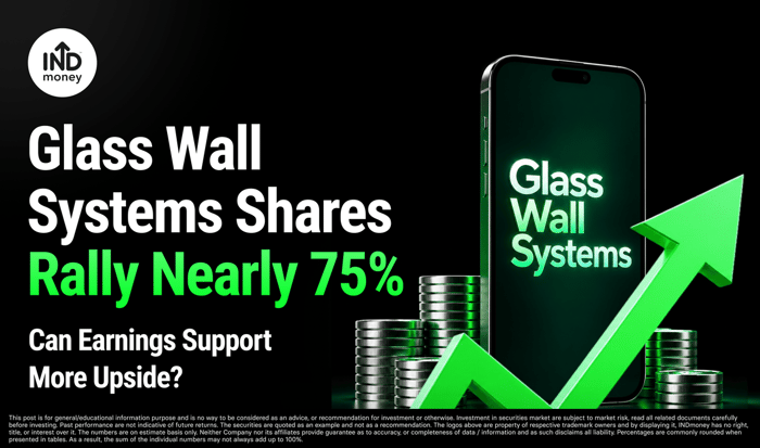 Image with title "Glass Wall Systems Shares Rally Nearly 75%: Can Earnings Support More Upside?"