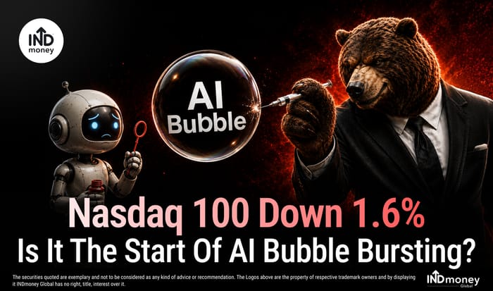 Nasdaq 100 Down 1.6%; Is It The Start Of AI Bubble Bursting