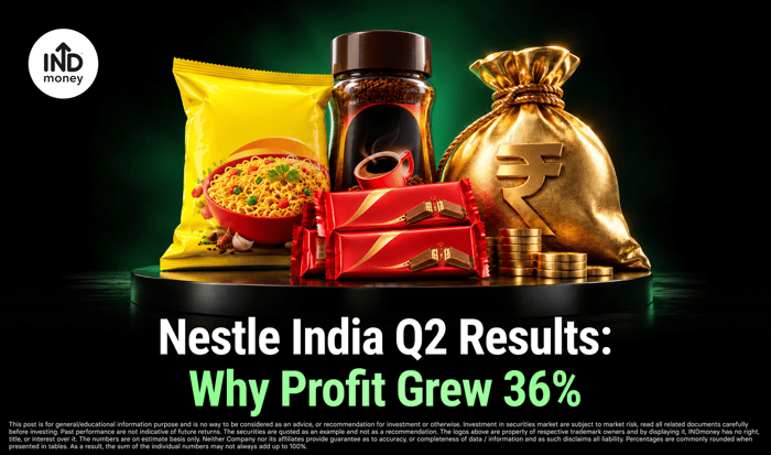 image with title "Nestle India Q2 Results: Why Profit Grew 36%"