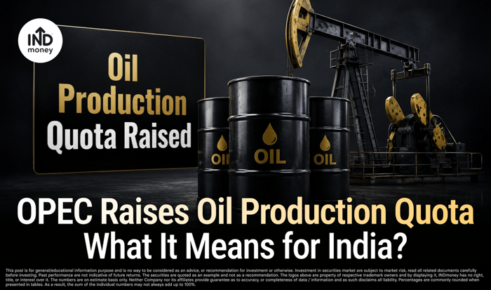image with title "OPEC Raises Oil Production Quota What It Means for India" image with title "OPEC Raises Oil Production Quota What It Means for India"