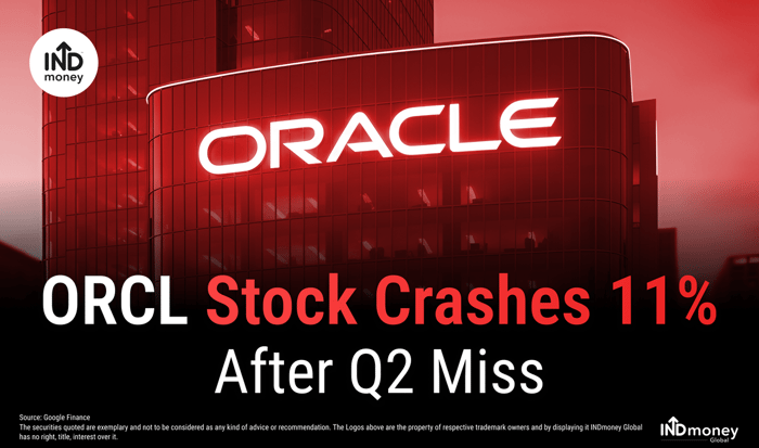 ORCL Stock Crashes 11% After Q2 Miss ORCL Stock Crashes 11% After Q2 Miss