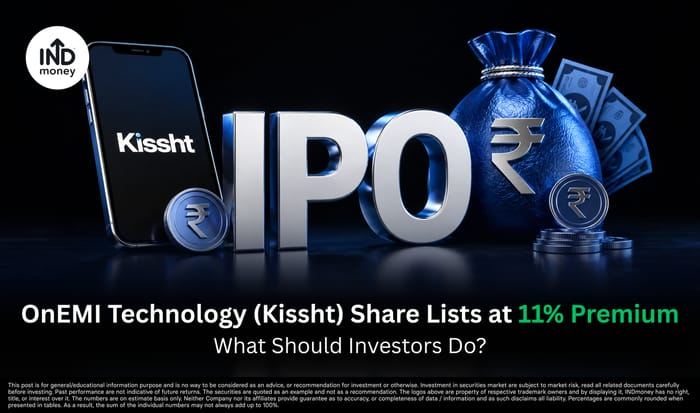 OnEMI Technology (Kissht) Share Lists at 11% Premium: Hold or Sell?
