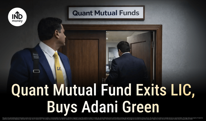 Quant Mutual Fund Exits LIC, Buys Adani Green Quant Mutual Fund Exits LIC, Buys Adani Green