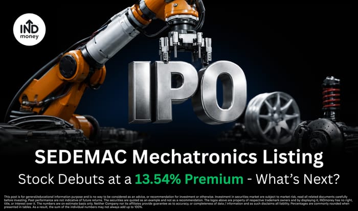 SEDEMAC Mechatronics Share Lists at 13.54% Premium: Hold or Sell?