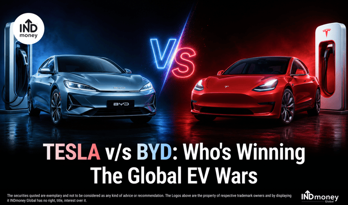 TESLA V/S BYD: Who's Winning The Global EV Wars