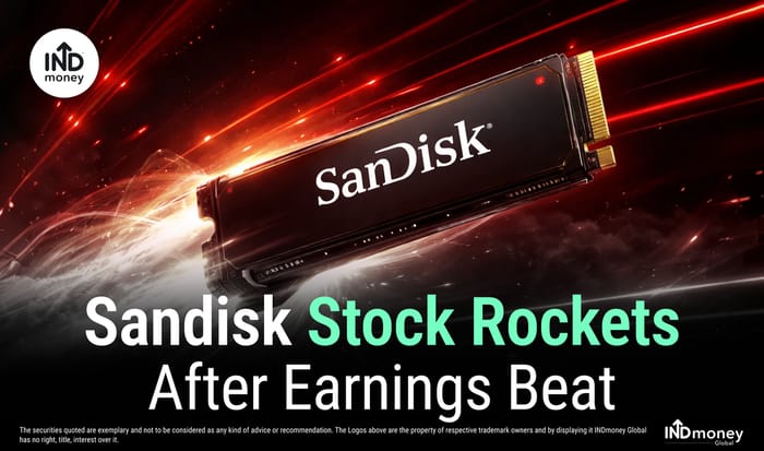 Sandisk Stock Rockets After Earnings Beat Sandisk Stock Rockets After Earnings Beat