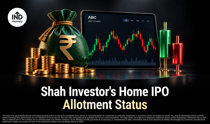 Shah Investor's Home IPO Allotment Status: MUFG Intime, BSE, NSE