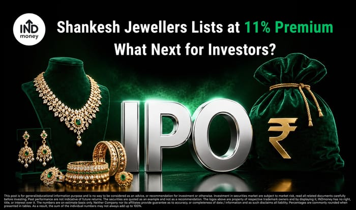 Shankesh Jewellers IPO Lists at 11% Premium Shankesh Jewellers IPO Lists at 11% Premium