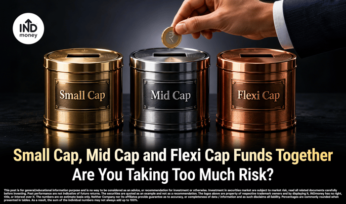 Small Cap, Mid Cap and Flexi Cap Funds Together: Are You Taking Too Much Risk? Small Cap, Mid Cap and Flexi Cap Funds Together: Are You Taking Too Much Risk?