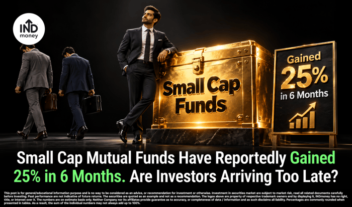 Small Cap Mutual Funds Have Reportedly Gained 25% in 6 Months. Are Investors Arriving Too Late? Small Cap Mutual Funds Have Reportedly Gained 25% in 6 Months. Are Investors Arriving Too Late?
