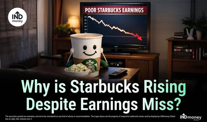 Why is Starbucks Rising Despite Earnings Miss? Why is Starbucks Rising Despite Earnings Miss?