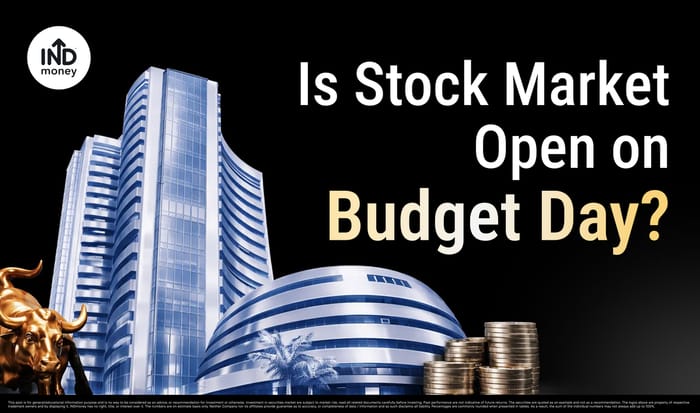 image with title "Is Stock Market Open on Budget Day"