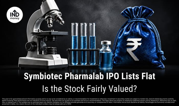 Symbiotec Pharmalab IPO Lists Flat