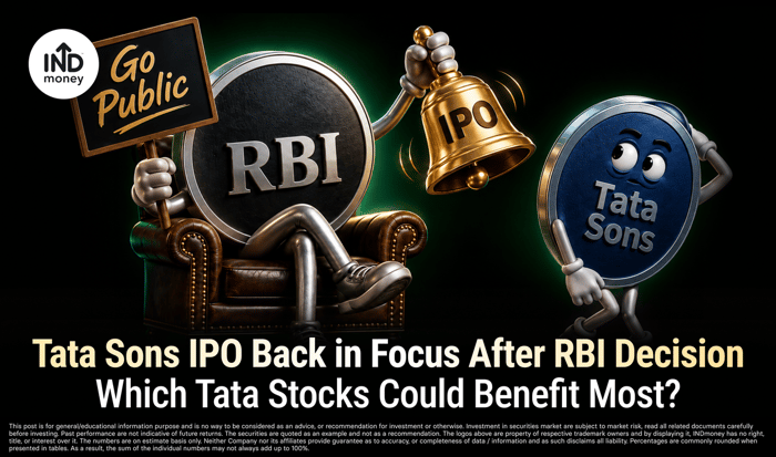 image with title "Tata Sons IPO Back in Focus After RBI Decision Which Tata Stocks Could Benefit Most?" image with title "Tata Sons IPO Back in Focus After RBI Decision Which Tata Stocks Could Benefit Most?"