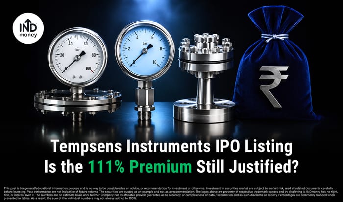 Tempsens Instruments IPO Lists at 111% Premium