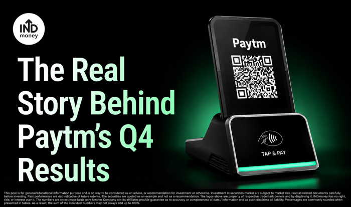 image with title "The Real Story Behind Paytm’s Q4 Results"