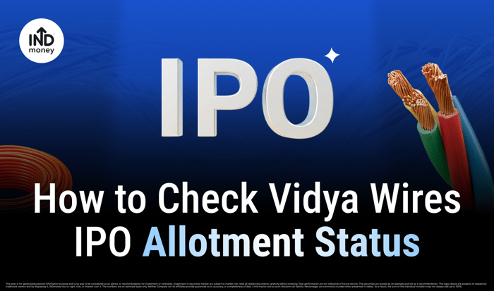 Vidya Wires IPO Allotment Status