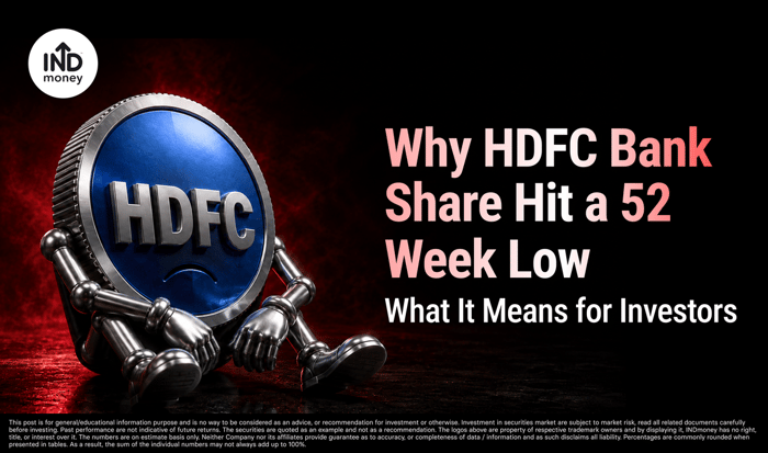 Image with title "Why HDFC Bank Share Hit a 52 Week Low Today and What It Means for Investors" Image with title "Why HDFC Bank Share Hit a 52 Week Low Today and What It Means for Investors"