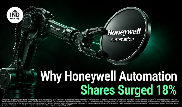 Why Honeywell Automation Shares Jumped 18% Today