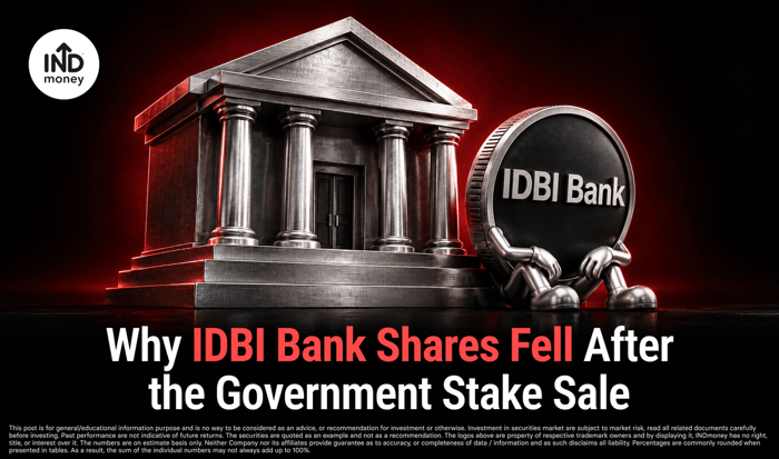 image with title "Why IDBI Bank Shares Fell After the Government Stake Sale" image with title "Why IDBI Bank Shares Fell After the Government Stake Sale"