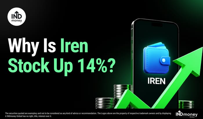 Why Is Iren Stock Up 14%?