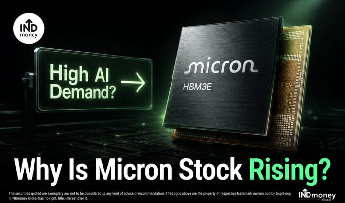 Why Is Micron Stock Rising? Why Is Micron Stock Rising?