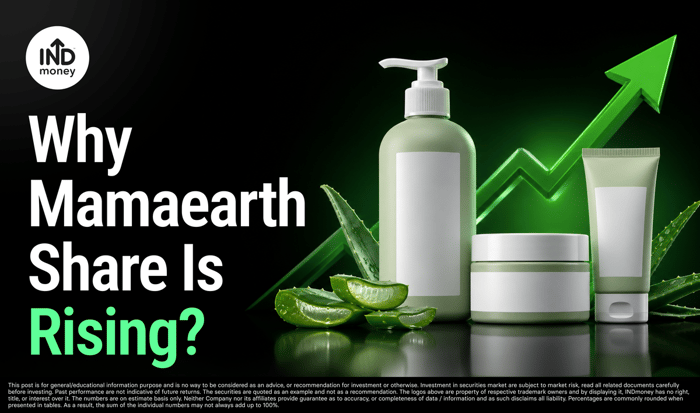 image with title "Why Mamaearth Share Is Rising" image with title "Why Mamaearth Share Is Rising"
