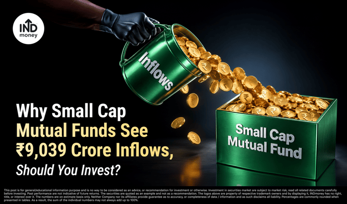 Why Small Cap Mutual Funds See ₹9,039 Crore Inflows: Should You Invest?