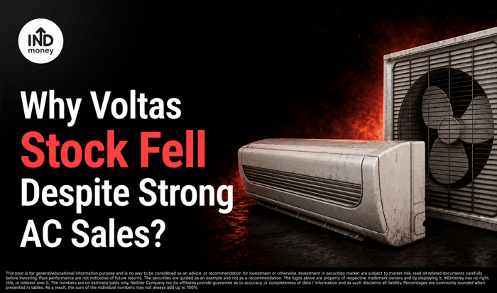 Why Voltas Share Falls After Q4 Results Despite Strong AC Sales