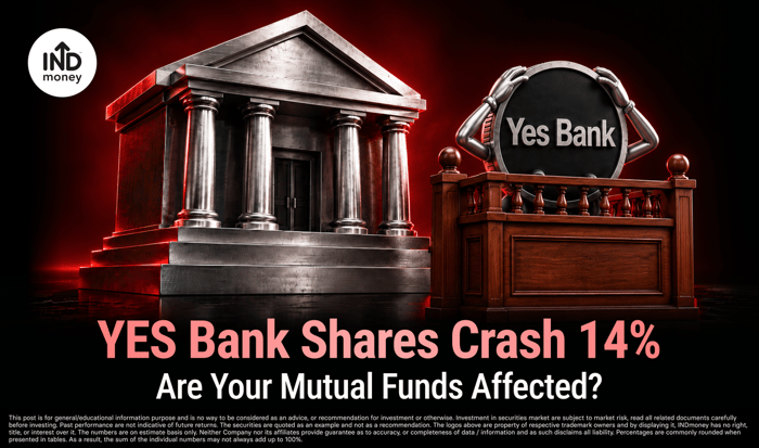 YES Bank Shares Crash 14%: Are Your Mutual Funds Affected? YES Bank Shares Crash 14%: Are Your Mutual Funds Affected?