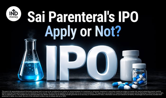 Sai Parenteral's IPO Review, GMP, Valuation, Risks