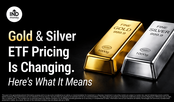 Gold & Silver ETF Pricing Is Changing. Here's What It Means.