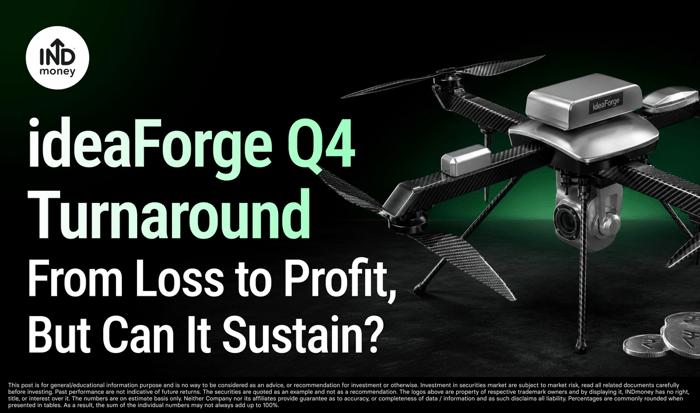 ideaForge Q4 Turnaround: From Loss to Profit, But Can It Sustain?