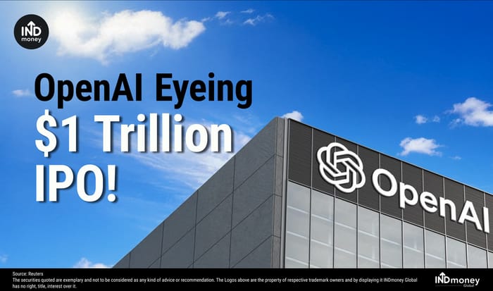OpenAI IPO: ChatGPT parent Seeks $1 Trillion Valuation!