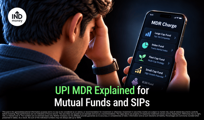 UPI MDR Explained for Mutual Funds and SIPs UPI MDR Explained for Mutual Funds and SIPs